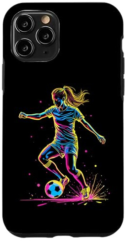 Fußball, Mädchen | Frauen, Teenager-Mädchen, Jugendliche | Fußballspieler Hülle für iPhone 11 Pro