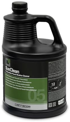 Errecom SunClean, Alkaline Cleaner for Photovoltaic Panels, Concentrated Formula, 5 L