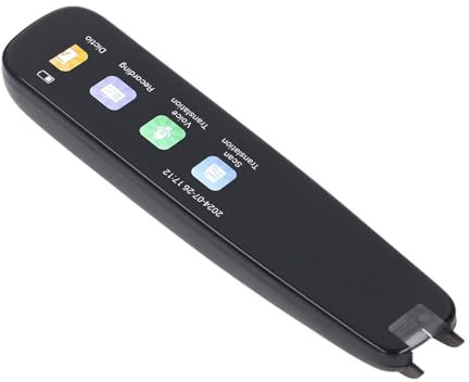 Scan -Übersetzer Pen, Übersetzer Pens Scanner Tragbarer Sprachübersetzer -Gerät 2,23 Zoll Text Zur Sprache für Schüler Erwachsene, Zuhause
