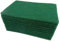 Warmhm Spugnetta Verde 10 Pezzi per Lavare i Piatti Riutilizzabile e Antigraffio 15X10X0,6 Cm per e Cucinari