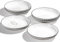 Juego de Vajilla de Porcelana Bone China 6 Piezas – Vajilla de Cerámica de Alta Calidad, Diseño Bajo Esmalte, Apta para Microondas y Lavavajillas, Estilo Vintage Elegante