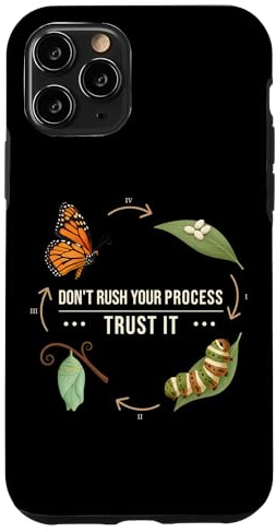 Trust Your Process Inspirational Journey Positive Quote Case for iPhone 11 Pro
