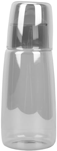 COOPHYA Juego de Botella de Agua Personalizada de Vidrio de 750ml Resistente al Calor y Alta Transparencia Diseño Creativo para Uso Diario Hogar