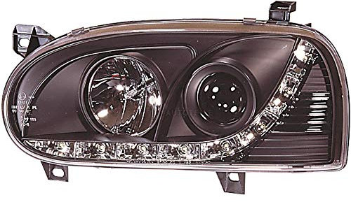 Scheinwerfer Set III Typ 1H Bj. 91-97 klar/schwarz Dragon Lights