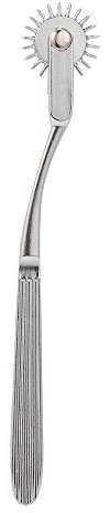 Fesjoy Diagnostic médical Reflex Marteau en acier inoxydable Broche engrenage Roller Wartenberg Wheel Pinwheel Médical