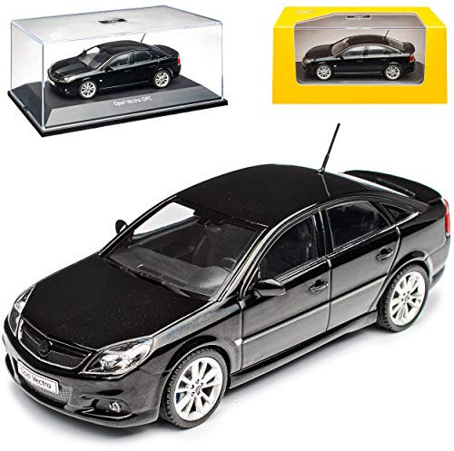 Opel Vectra C OPC Limousine Schwarz 2002-2008 Version ab Facelift 2005 1/43 Schuco Modell Auto Modell Auto