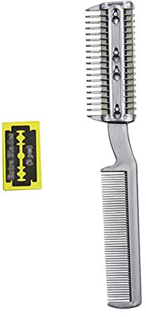 Haustier-haar-ausdünnung Kamm Hundehaar-trimmer Haarschneider Kamm mit Extra Klinge Doppel-end Doppelseitiges Hundekamm Hundepflegenwerkzeug