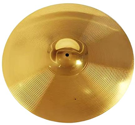 SM SunniMix Platillos Crash de latón, platillo tradicional para jugadores principiantes, piezas de instrumentos musicales de percusión, 8 PULGADAS