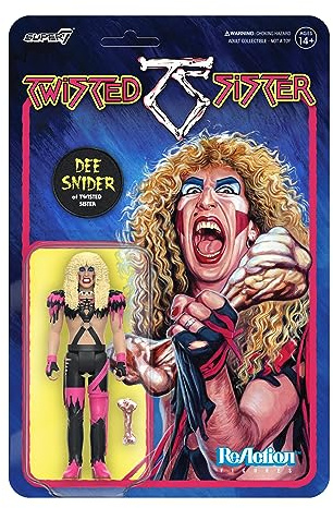 Super7 RE-TWSTW01-DEE-01 WWE Reaction-Figur, 3.75-INCH