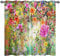 ANHOPE Bunte Aquarell Pflanze Floral Blickdichte Gardinen mit Ösen Thermo Vorhänge Blackout Curtain Kinder Mädchen Verdunklungsvorhänge Wohnzimmer Schlafzimmer Vorhang 2er Set H 138 x B 117 cm