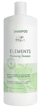 Wella Professionals Elements Erneuerendes Shampoo, glättet und weich für das Haar, ohne Silikone und Sulfate, mit Aloe Vera, 1 l