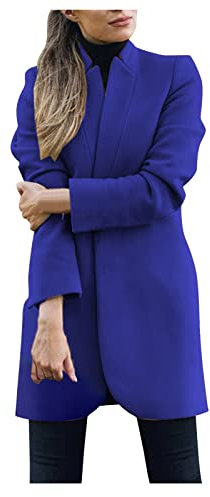 Coat Short Hairy Open Cardigan Long Suit Women Long Solid Sleeve Front Jacket Damen Coat Women Long Sleeve Hairy Open Front Short Cardigan Suit Jacket Solid Long Coat Moderner Damen Mantel