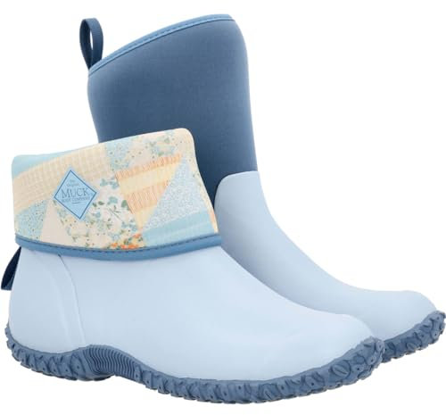 Muck Boots Damen Muckster II Mid Gummistiefel, blau, 38 EU