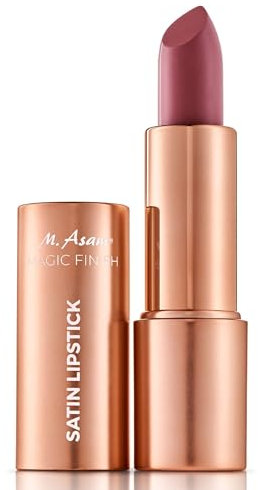 M. Asam MAGIC FINISH Rouge à lèvres bois de rose (4 g) – Rouge à lèvres nourrissant bois de rose au fini mat, repulpe les lèvres sans les assécher, couleur intense au fini satiné, hydrate et nourrit