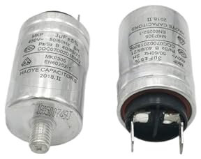 Condensateur de lave-vaisselle automatique for MKP 3/4/5/6/7UF 450VAC 3UF 4UF 5UF 6UF 7UF, condensateur de démarrage for Machine à laver(3UF 450V)