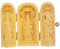 Zerodeko Buchsbaum-Buddha-Statue Skulpturen Wohnkultur Buddha-altarständer Buddha-Statue Im Freien Japanische Ornamente Buda Große Buddha-Statue Vintage Wohnkultur Zen- Mönch