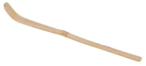 Cuchara de palitos de matcha hecha a mano, herramienta de agitación, cuchara de hoja de té, cuchara de té verde tradicional hecha a mano de bambú de 18 cm para ceremonia de té (estilo A)