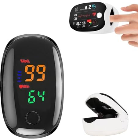 Non invasive LED blood glucose meter, blood glucose monitor, non-invasive blood glucose meter, home or outdoor blood glucose monitor,Black