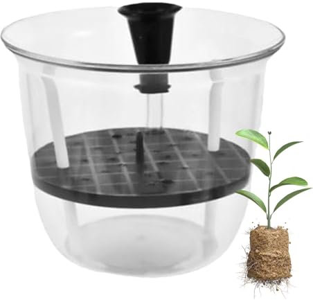 Bvizyelck Maceta Autoriego - Jardineras Hidropónicas De Riego Automático - Accesorios Decorativos para Jardinería En Balcón Patio Y Interiores