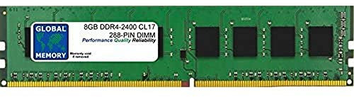 Memoria RAM da 16 GB DDR4 2400 MHz PC4-19200 288-PIN DIMM per PC desktop/schede madri