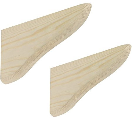 Velano - 2x Konsole, Regalhalter, Regalkonsole, Regalsystem, Wandkonsole - WDP - 165x95x2