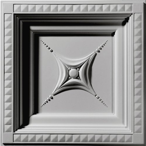 ekena Millwork CT24 X 24st-case-2 Deckenleuchte Fliesen, Factory Prime