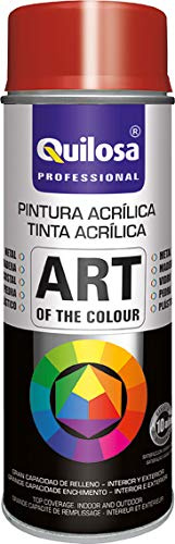 Spray pintura acrilica Rojo vivo Ral 3000 400ml