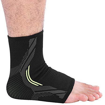 Knöchelbandage Compression Sleeve Knöchelbandage für den Sport, lindert Achillessehnenentzündung, Gelenkschmerzen, Plantarfasziitis Fußsocke mit Arch Support Reduziert Schwellungen(M)
