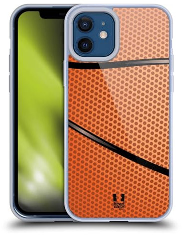 Head Case Designs Basketball Ball Kollektion Soft Gel Handyhülle Hülle kompatibel mit Apple iPhone 12 / iPhone 12 Pro