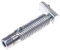Unbekannt 50 x Set Automatikverbinder Schraubverbinder Mutter 5 Typ I Stahl