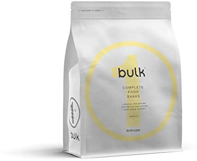 Bulk 1 Complete Food Shake, Complete Meal, 30 Meals, Vegan, Vanilla, 3 kg