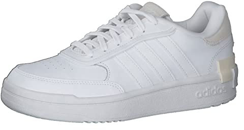 adidas Postmove SE Shoes, Zapatillas de Baloncesto Mujer, Cloud White/Cloud White/Chalk White, 40 EU