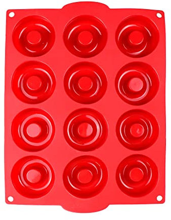 Jata HOGAR HMOL5213 - Molde de Silicona antiadherente para cocina y repostería. Exclusivo del Chef Bosquet. 12 cavidades. Apto para horno, congelador, microondas y lavavajillas