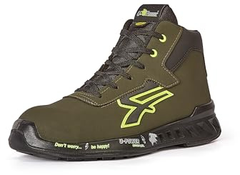 U-Power Tyler ESD S3 CI SRC, Fire and Safety Boot Herren, 42 EU, rot, 42 EU