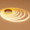 TOPAI 12V COB LED Streifen 5M Warmweiss, Schmal 3mm Breit LED Strip 3000K Selbstklebend 384LED/M CRI>90, Nicht Wasserdicht Flexibles Schneidbar für Innenbereich Heim Küche Deko DIY