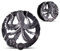 ERKUOO 2PCS Oktopusse Ohrmesser Piercing Schraube Passform Tunnel Ohrstöpsel Expander Kleiderbügel Ohrringe Schmuck 8mm