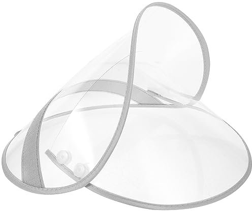 Transparente Regenhaube Vollständig Geschnittenes Und Regenponcho Hutkrempe Austauschbarer Gesichtsschutz Regenhutschild