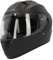 Integralhelm Curve Lead schwarz matt, ABS-Material, Sonnenvisier, geräucherter Sonnenvisier, mikrometrischer Verschluss, Erwachsene, Herren und Damen, ECE 22.06 (XS)