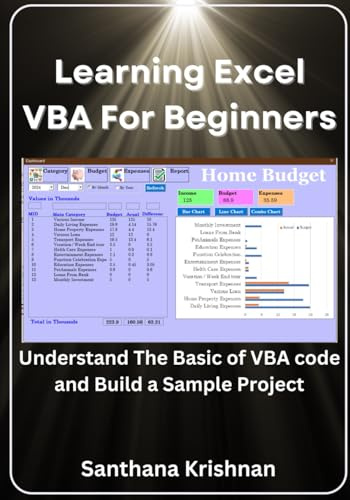 Learning Excel VBA for Beginners: Understand the Basic and Build a Sample Project