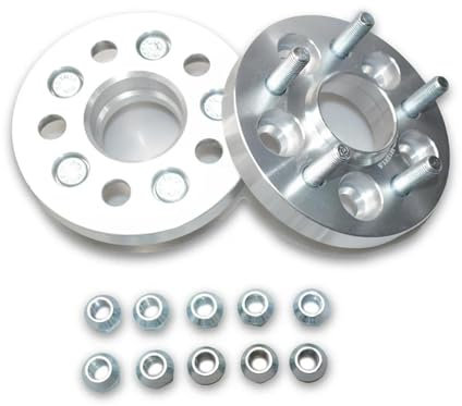 DENGG Spurverbreiterung Für Mazda 6 CX-3 CX-5 CX-8 MPV RX-7 RX-8 Für Axela 2PCS 5 Lug 15mm/20mm Spurverbreiterungen Dichtung PCD 5X114,3 Hub Bohrung 67MM (Color : 2PCS 15mm)