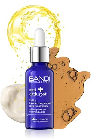 Bandi - Sanftes Gesichtspeeling für strahlende Haut. Hautverfärbungen aufhellen, Hautton verbessern, Rötungen reduzieren. Ideal für empfindliche Haut. Enzympeeling mit Tranexamsäure.
