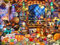 Halloween Collectibles Jigsaw Puzzle 550 Piece by Vermont Christmas Company - Large Pieces - Fully Interlocking & Randomly Shaped Pieces - 24 x 18