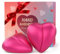 Hand Warmers Rechargeable 2 Pack, 5200mAh Heart-Shaped Electric Handwarmers, Reusable Portable Pocket Heater, Great Gifts Stocking Stuffers for Women - Pink