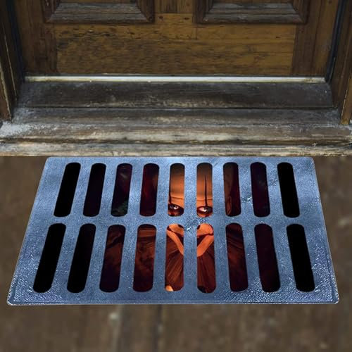 NEW-YIJUNSHUN Halloween Door Mat Indoor Outdoor Funny Horror Doormat,Bathroom Nonslip Floor Rug Square Halloween Carpet Anti Slip Entrance Mat Outside (C)