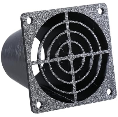 LLHCF 30mm Circular Fan Nozzle For 6cm Computer Cooling Fan Duct Fan Hose Adapter Circular Outlet