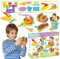 Play Dough Ice Cream Spielset,Play Color Dough,Play Food Cooking Clay - Play Food Knete-Sets, Art Clay & Dough Knete-Set für Kinder, Mädchen und