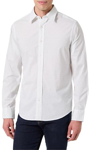 GANT Herren Reg Micro Print Shirt Hemd