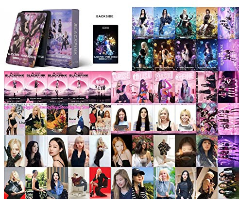 RIUGHJID Blackpink Ready To Love Photo Cards Mini Cards BP New Album Cards Set BP Photocards Bllink Poster Karte für Fans