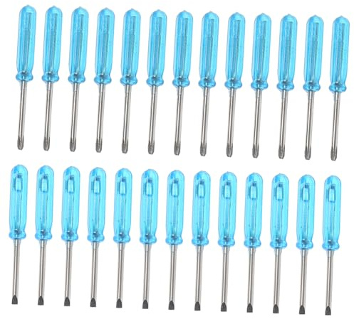 DIYEAH Mini Screwdriver for Toys Electronics Small Appliances Cross Flathead Screwdriver