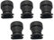 5 piezas de funda de colector de admisión for motosierra Husqvarna 340, 350, 353, 351, 345 y 346XP (repuesto for 503866301)